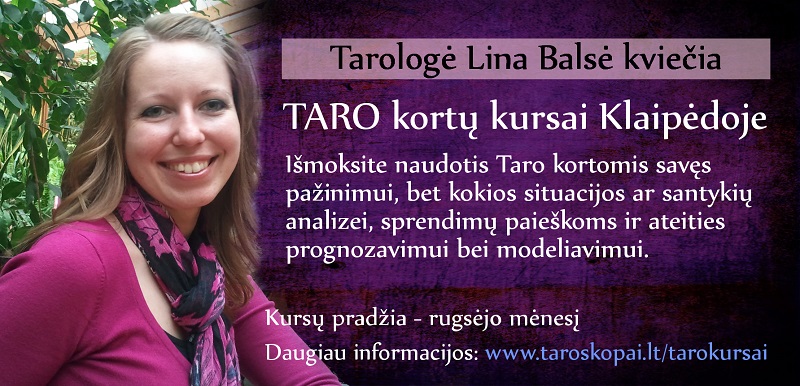 Taro kortu kursai Klaipedoje