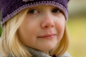 Vaiko nuoskaudos ašaros - maginis negatyvas